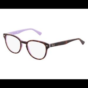 Ray-Ban RB 5311 Tortoise Lilac Acetate Eyeglasses w/ Hard Case